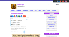 Desktop Screenshot of healthy-ojas.com
