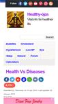 Mobile Screenshot of healthy-ojas.com